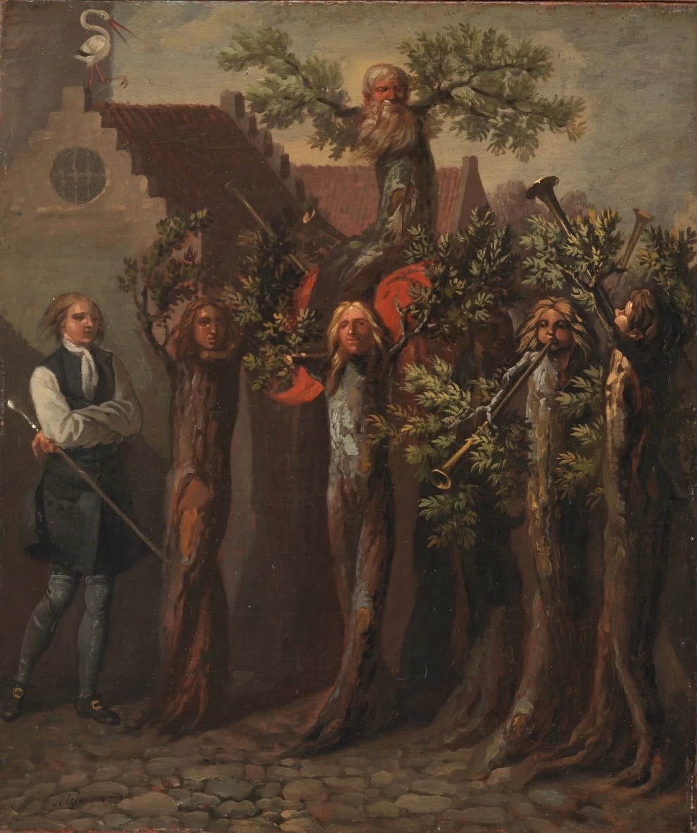 Il trionfo di un Potuan, la cui proposta di riforma è stata approvata - Statens Museum for Kunst
